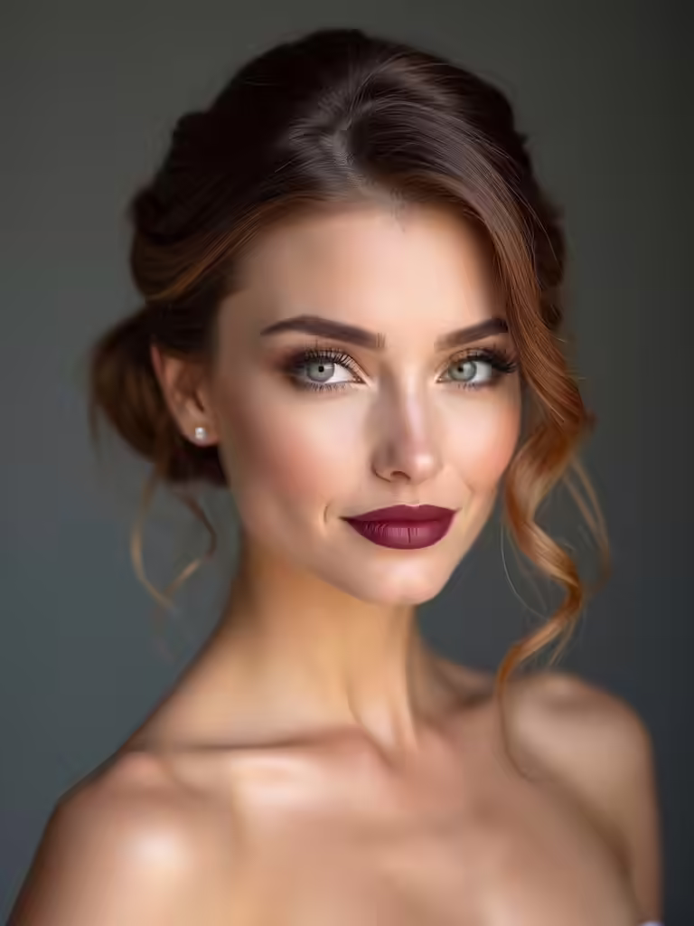 short bridesmaid updo ideas