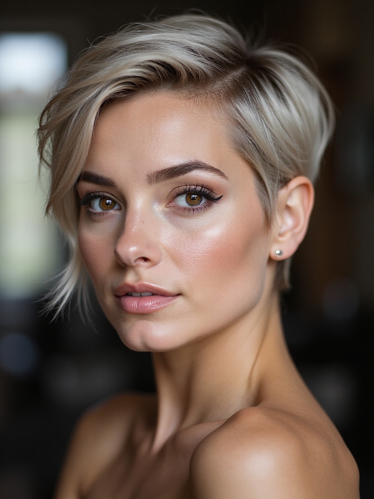 short hair many options