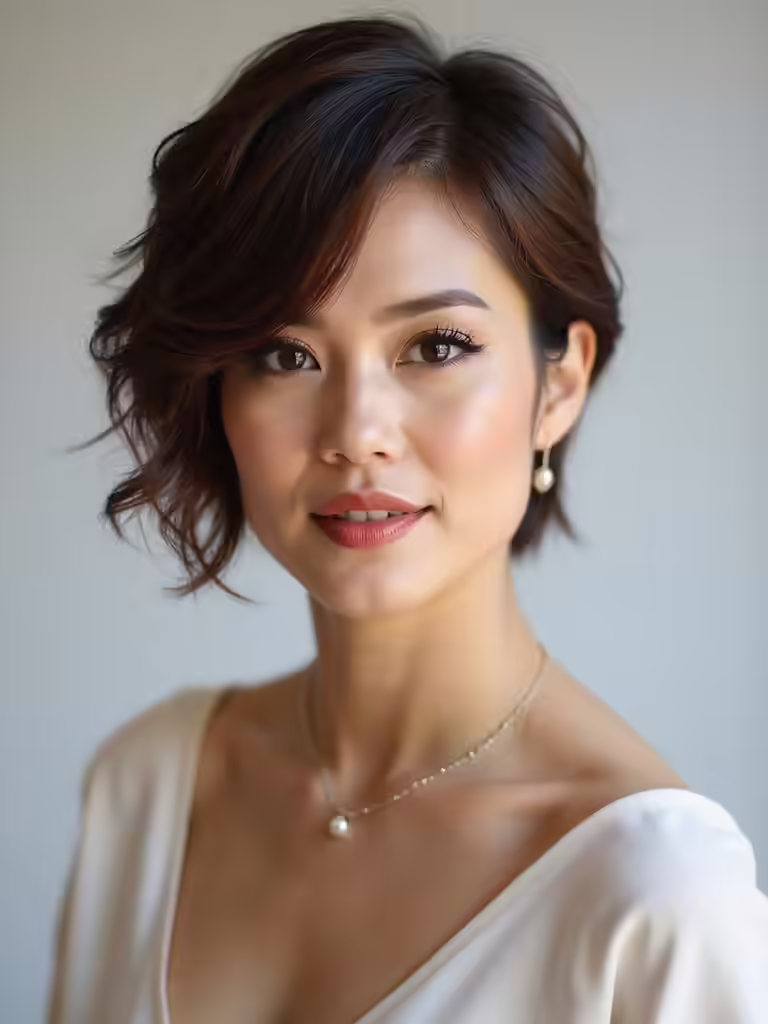 short hair wedding styles