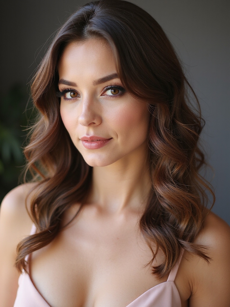 shoulder length bridesmaid sweetspot