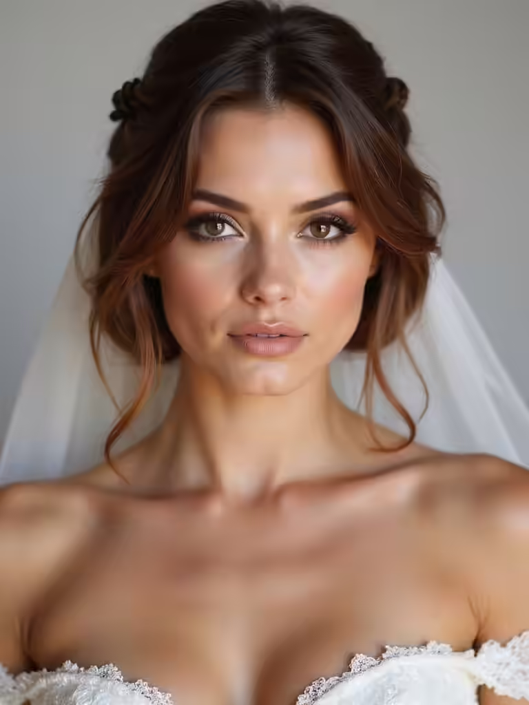 simple bridal hairstyles for beginners
