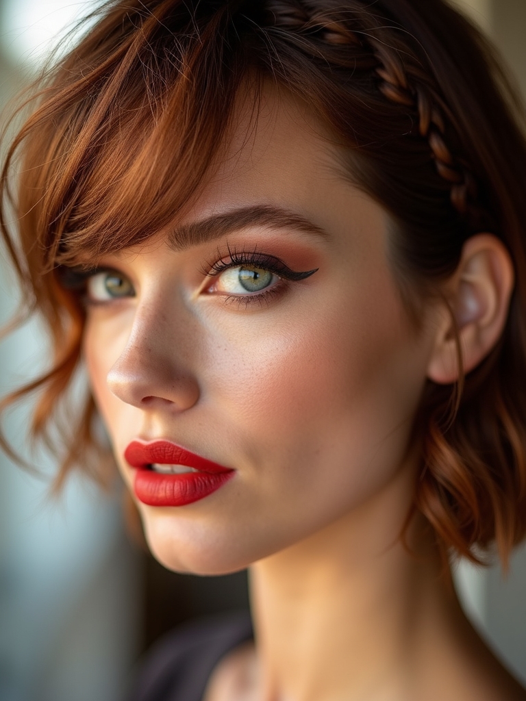 single braid accents shortcut
