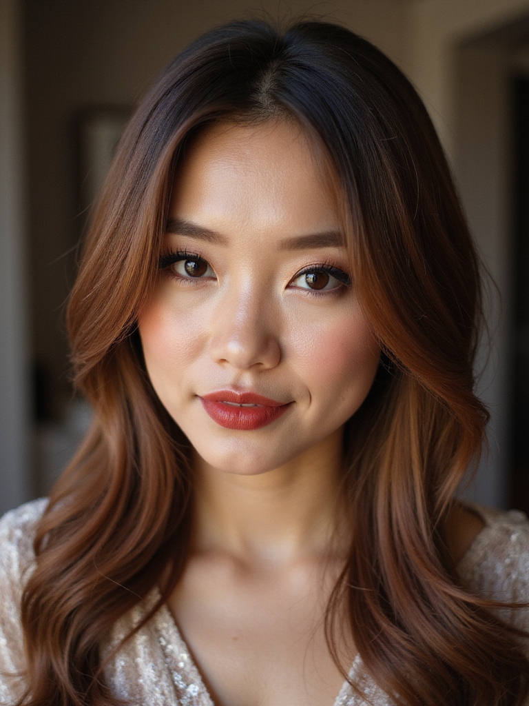 sleek bridal straight cuts