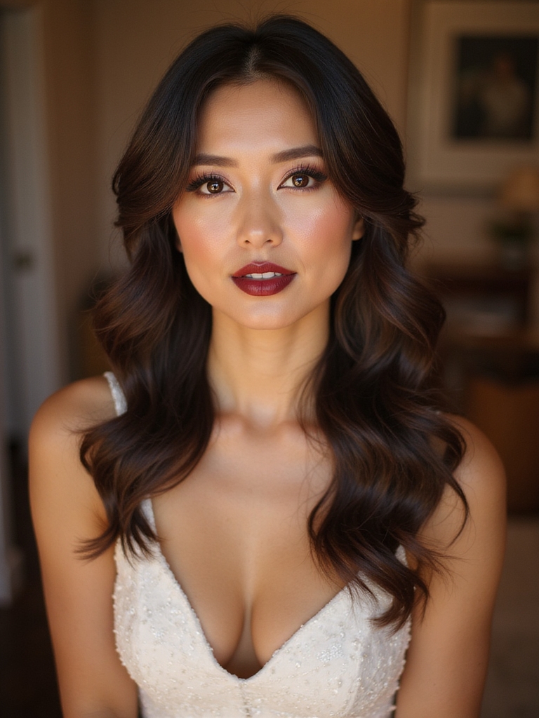 sleek low bun sophistication