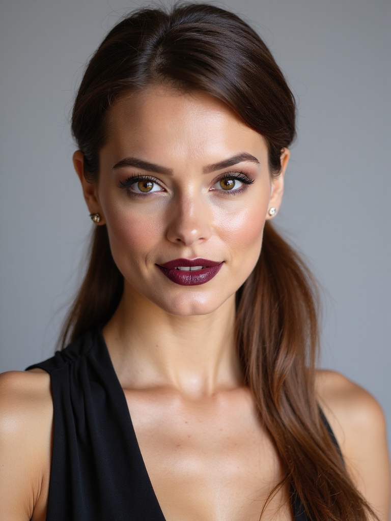 sleek low ponytail tutorial