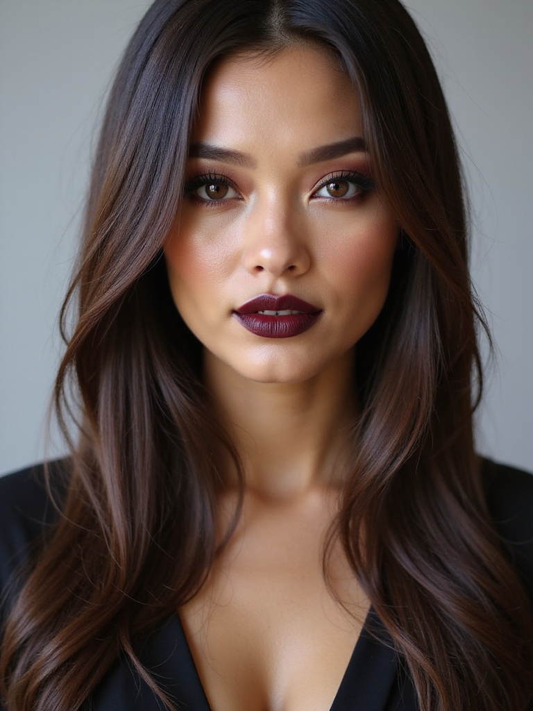 sleek minimalist hair elegance