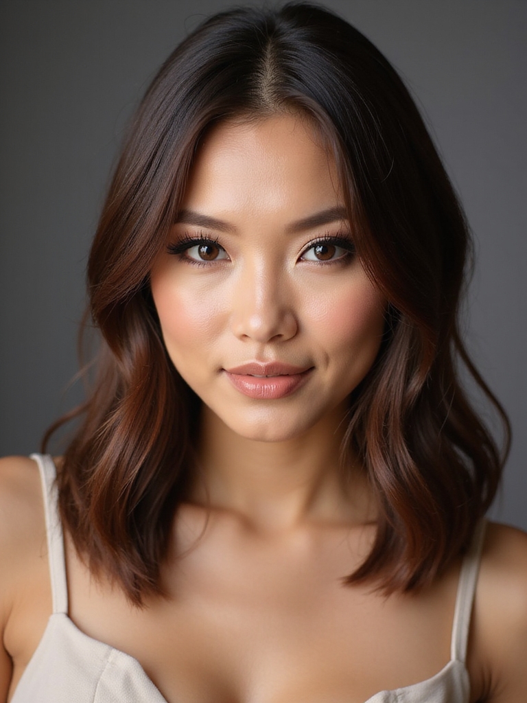 sleek straight blunt ends