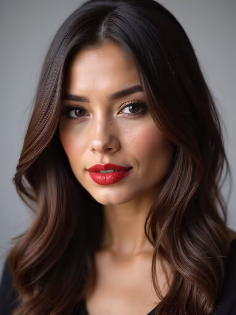 sleek straight hairstyles trend