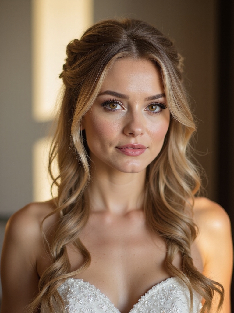 sleek timeless low bun