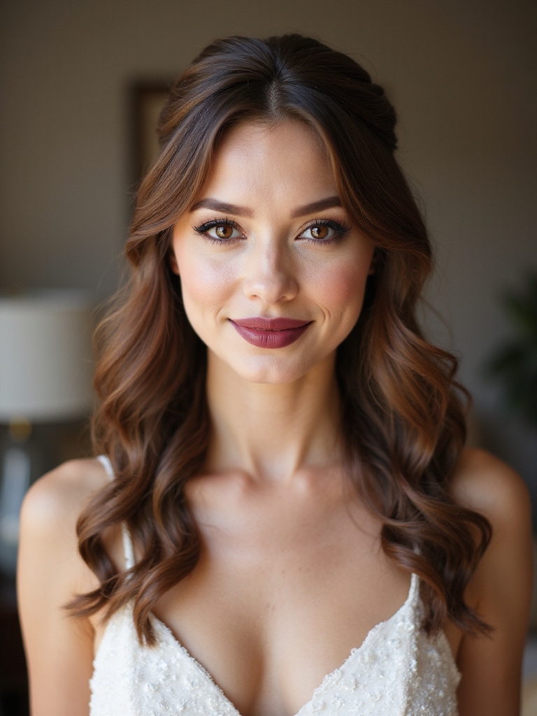 sleek versatile bridesmaid ponytails