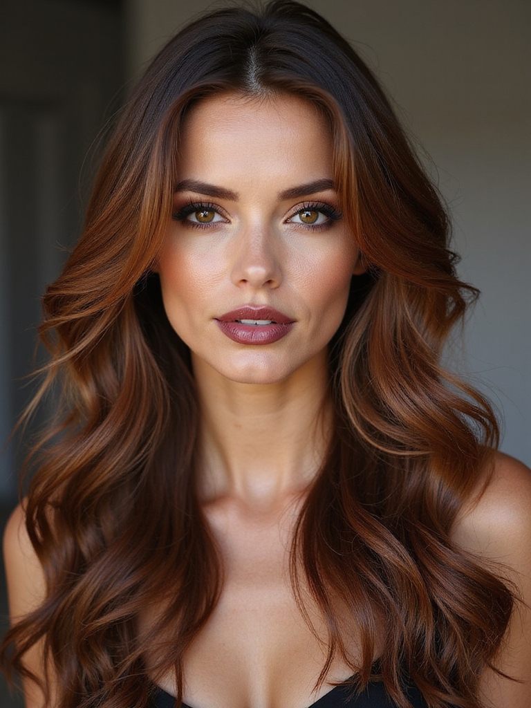 soft face framing textured waves