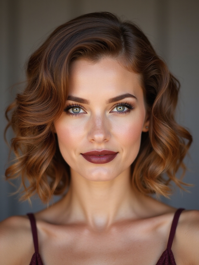 soft glossy s shaped waves