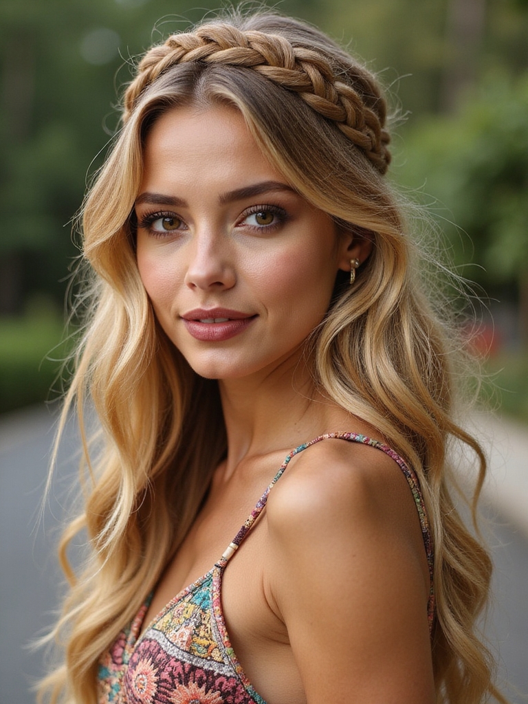 soft messy vs structured braids