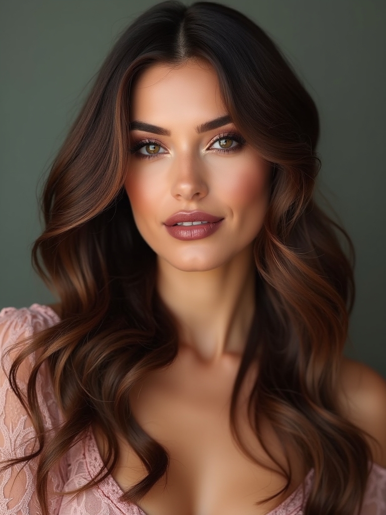 soft romantic braided waves