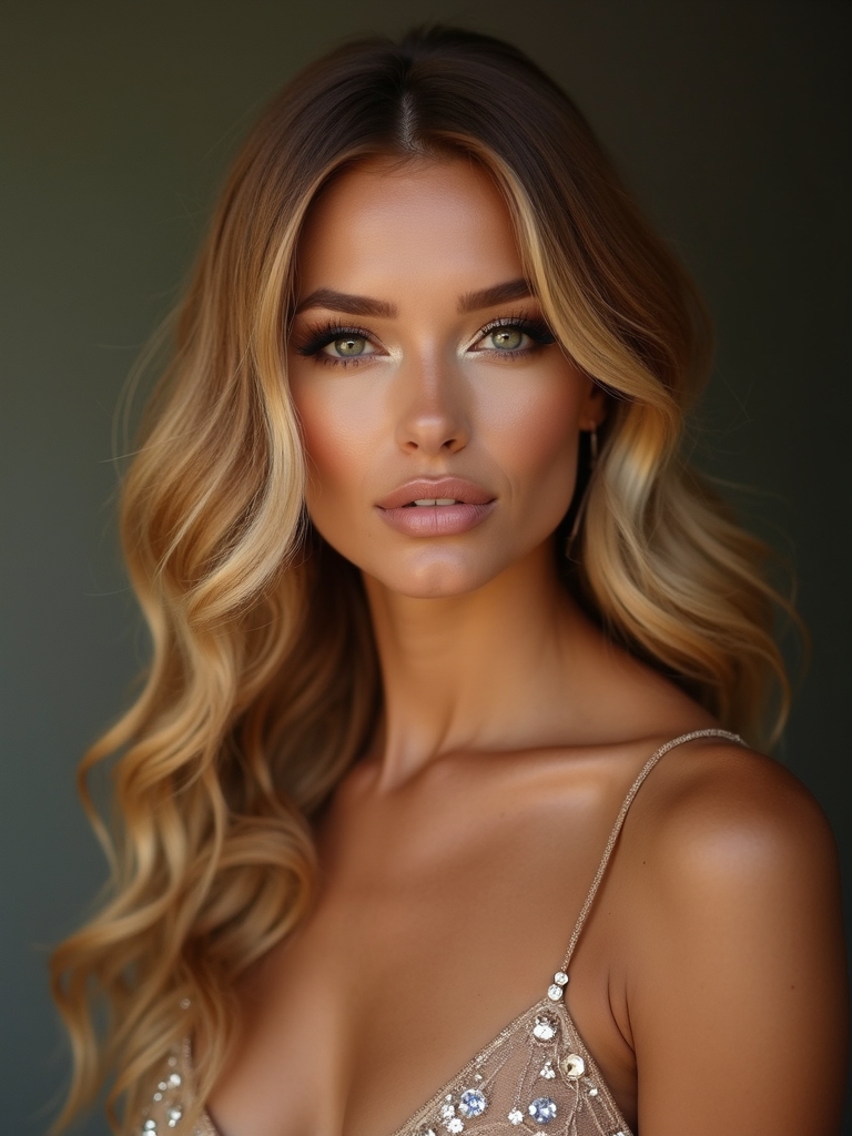 soft romantic luminous waves