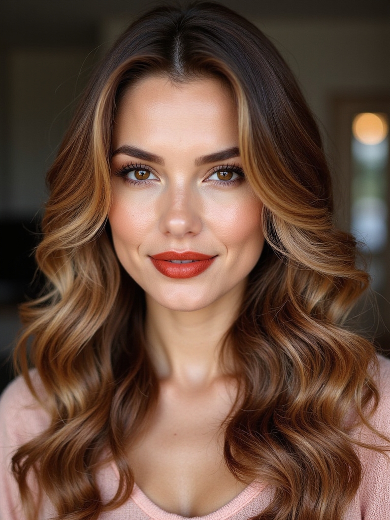 soft sculpted hollywood waves