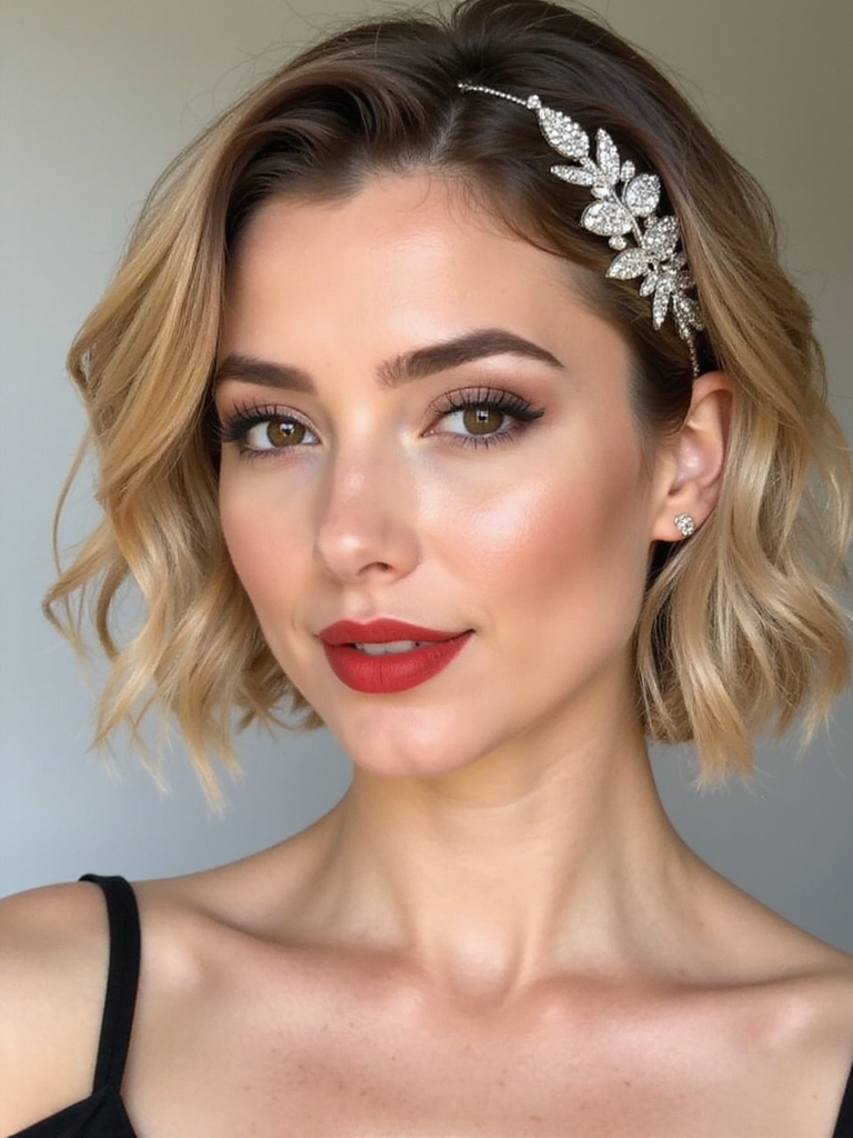 statement hair clips elevate bridal
