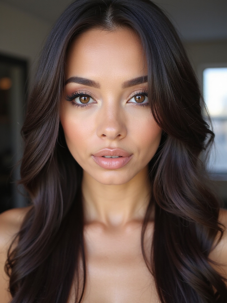 straight bridal hairstyle essentials