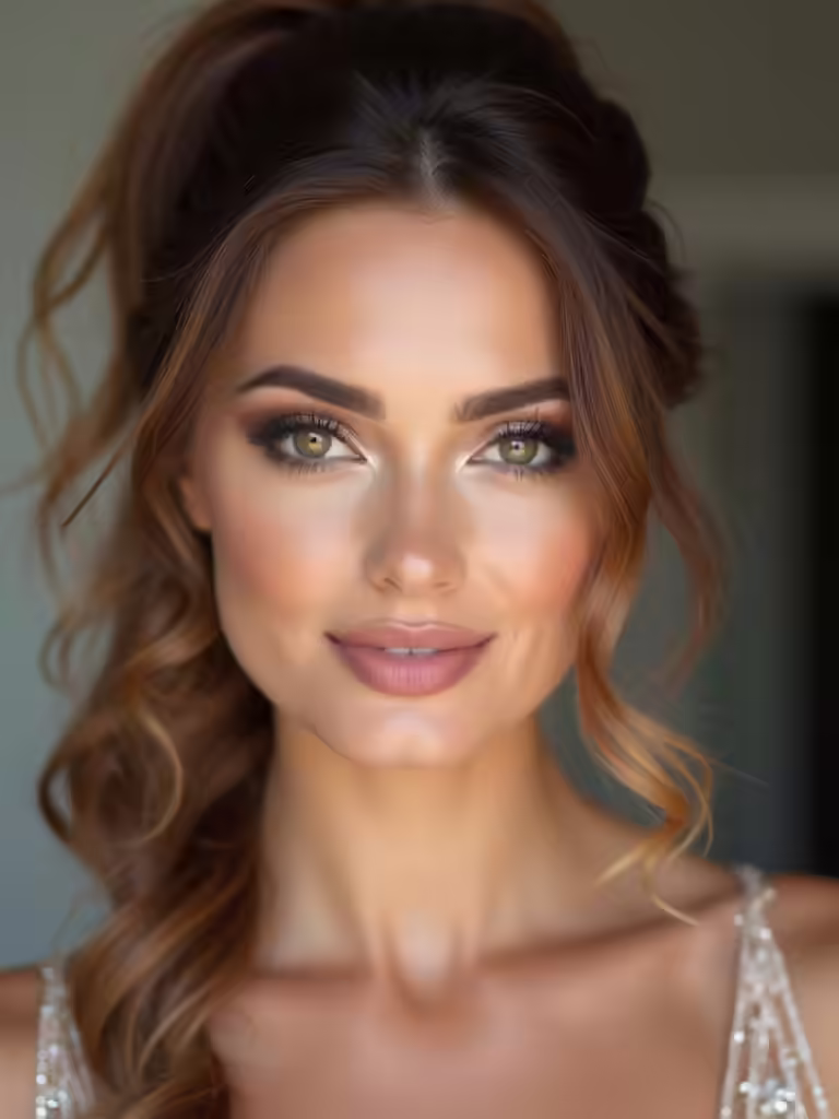stylists recommended bridesmaid ponytails