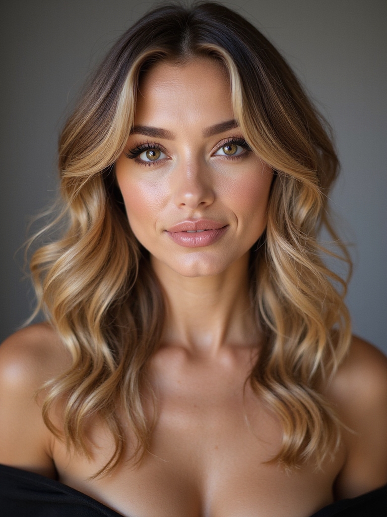 sunlit effortless ribboned soft waves