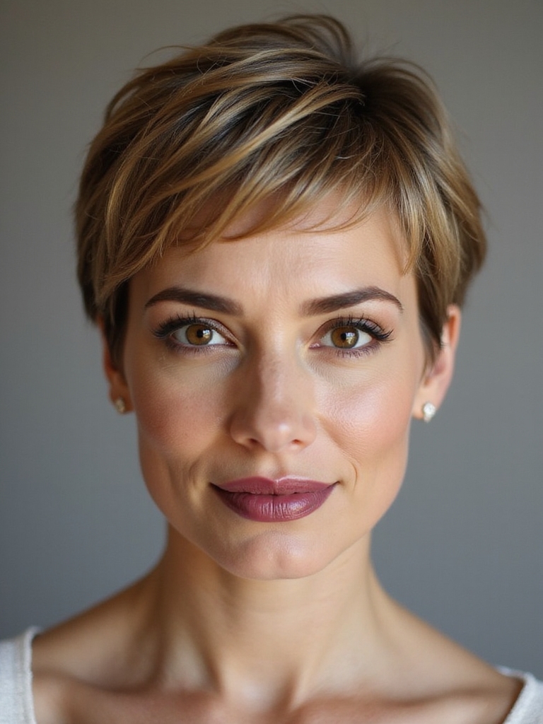 textured pixie hairstyles sophistication