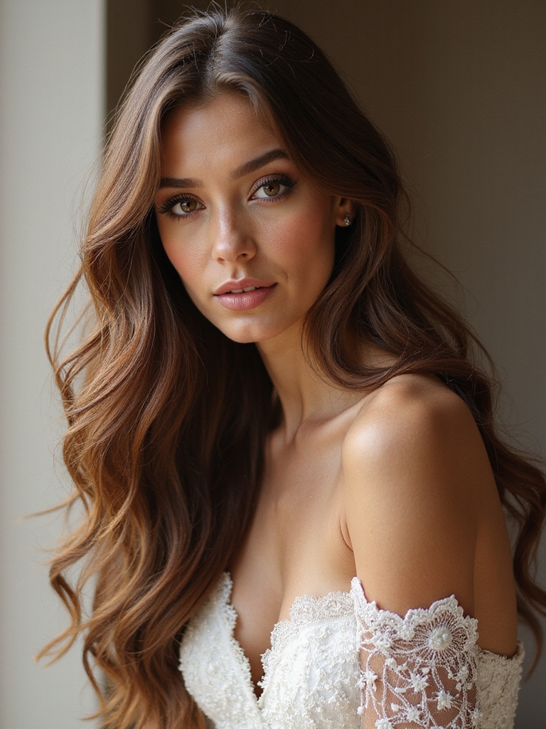 textured side sweep hairstyle