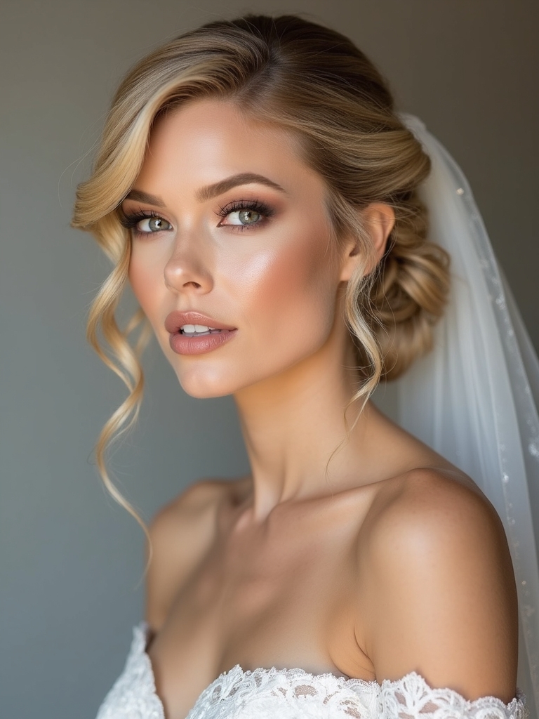 timeless elegance with chignon