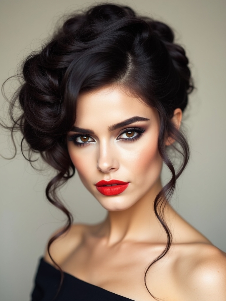 timeless elegant bridal updos