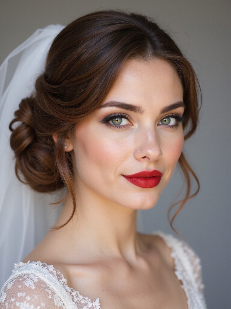 timeless elegant chignon styles