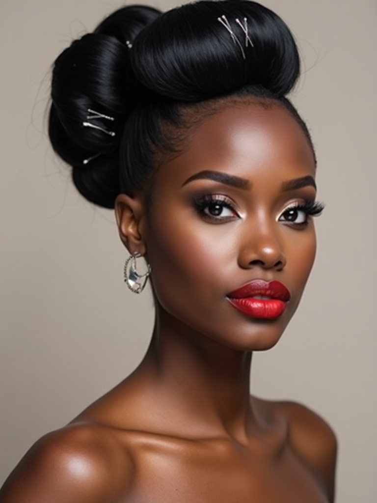 timeless elegant natural curls