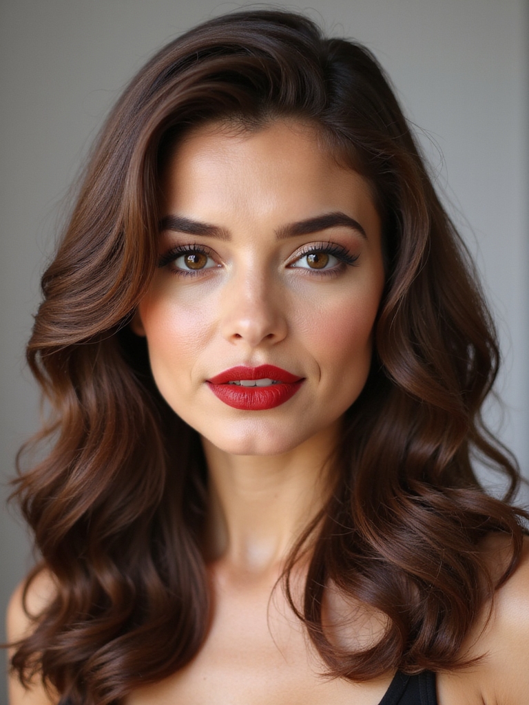 timeless hollywood glamour waves