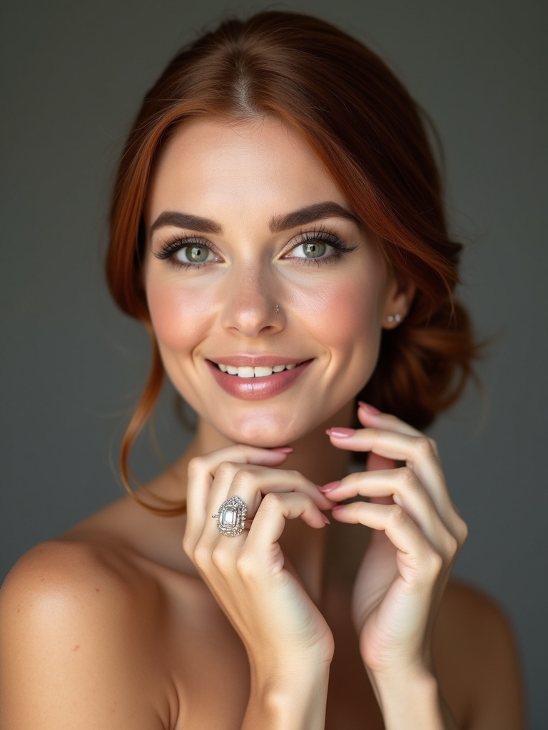 timeless low chignon elegance