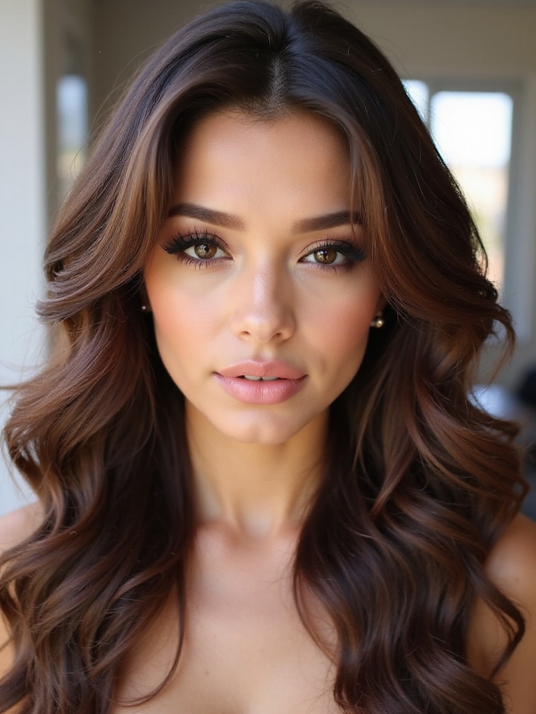 timeless romantic bridal loose waves