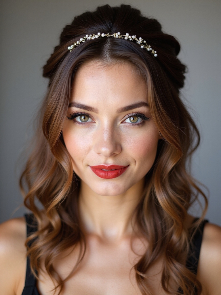 timeless romantic twisted crown
