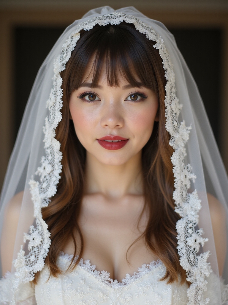 timeless romantic veil styles