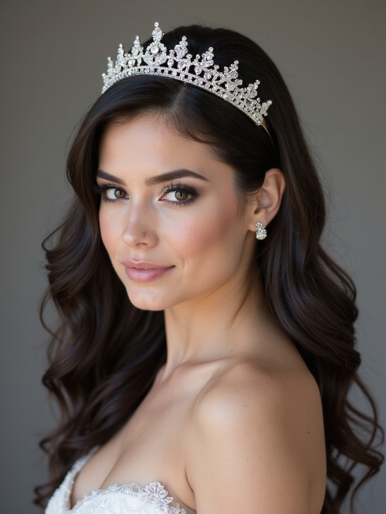 timeless sparkling regal bridal elegance