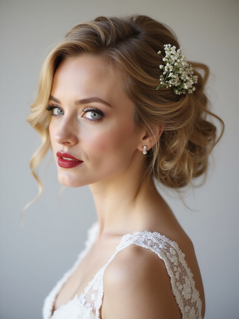timeless vintage bridal hairstyles