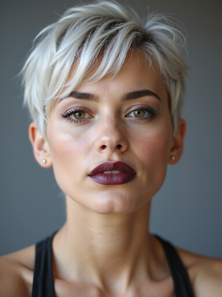 tousled pixie veil anchor