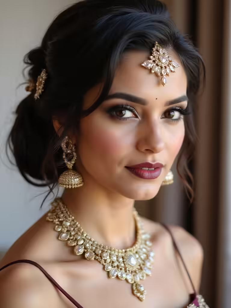 traditional indian bridal fusion