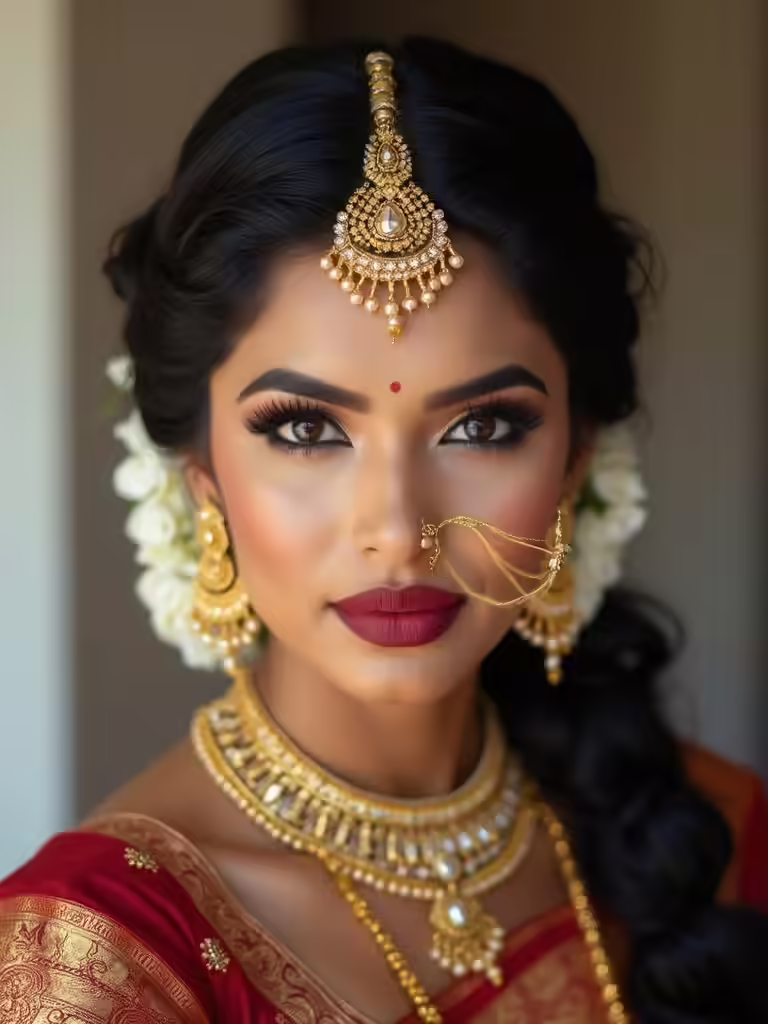 traditional south indian bridal hairstyles