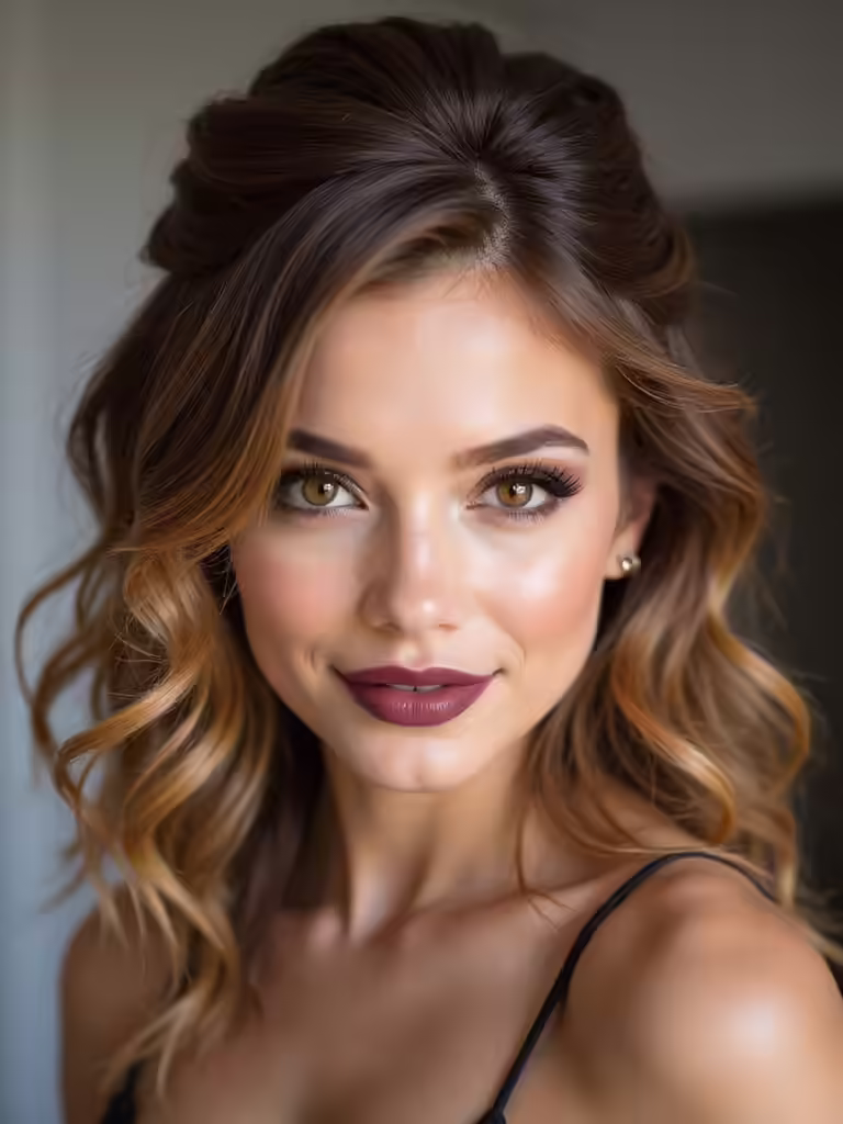 trending medium length bridesmaid hairstyles