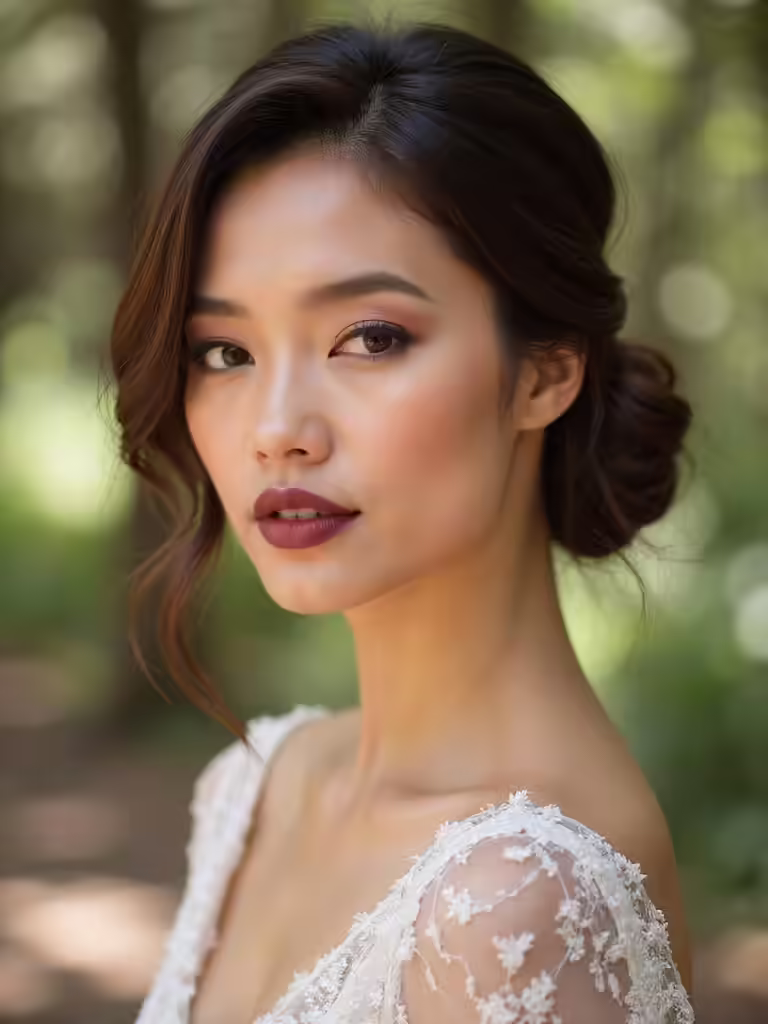trendy bridal party hairstyles