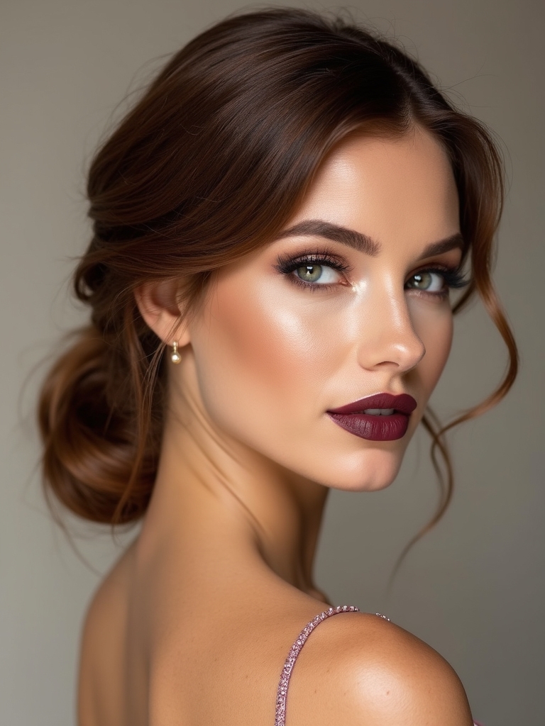 twisted romantic side ponytail