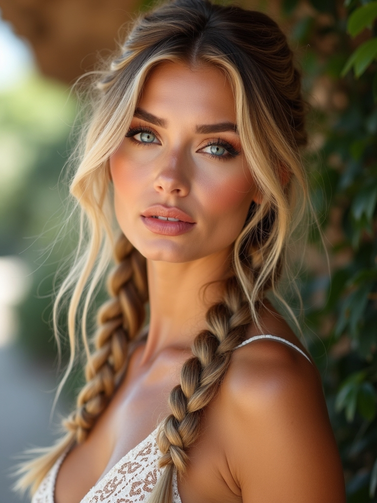 undone boho braids radiance