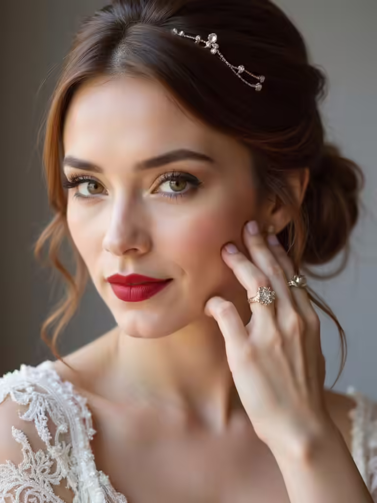unforgettable engagement ring hairstyles