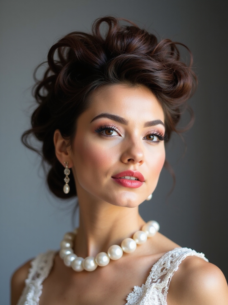 versatile romantic bridal hair