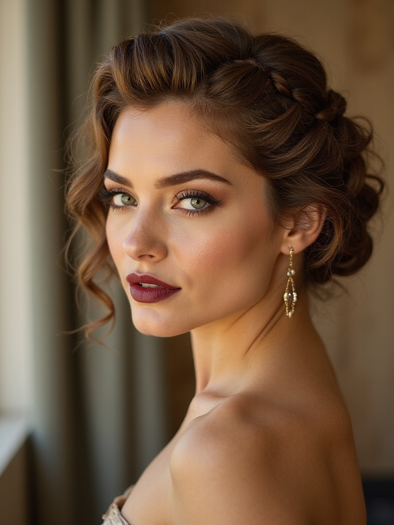 vintage braids modern elegance