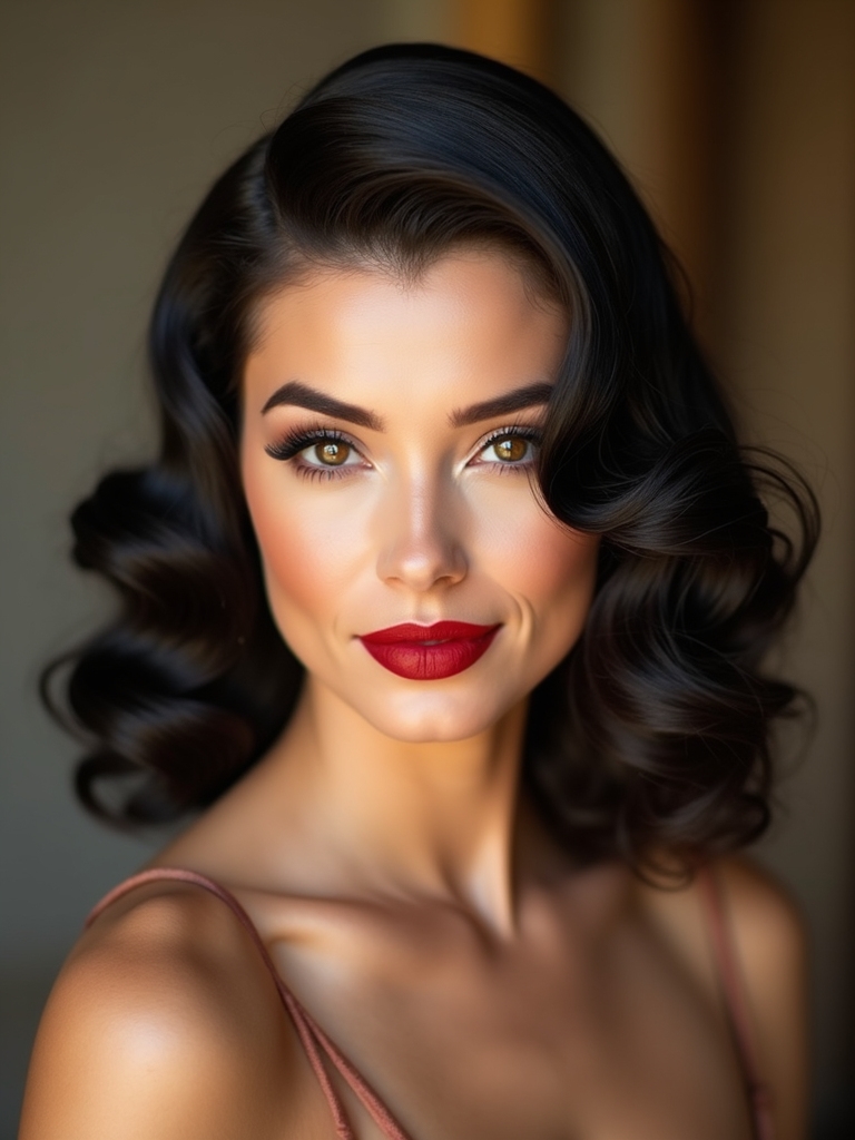 vintage bridal hair elegance