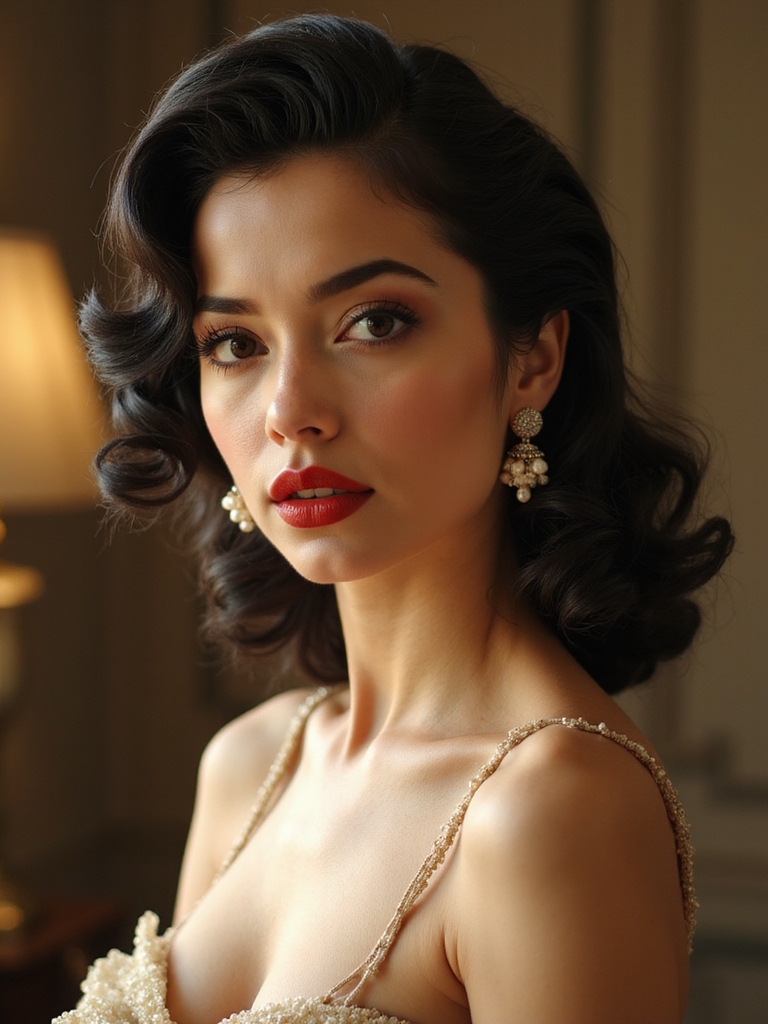 vintage bridal updo inspiration