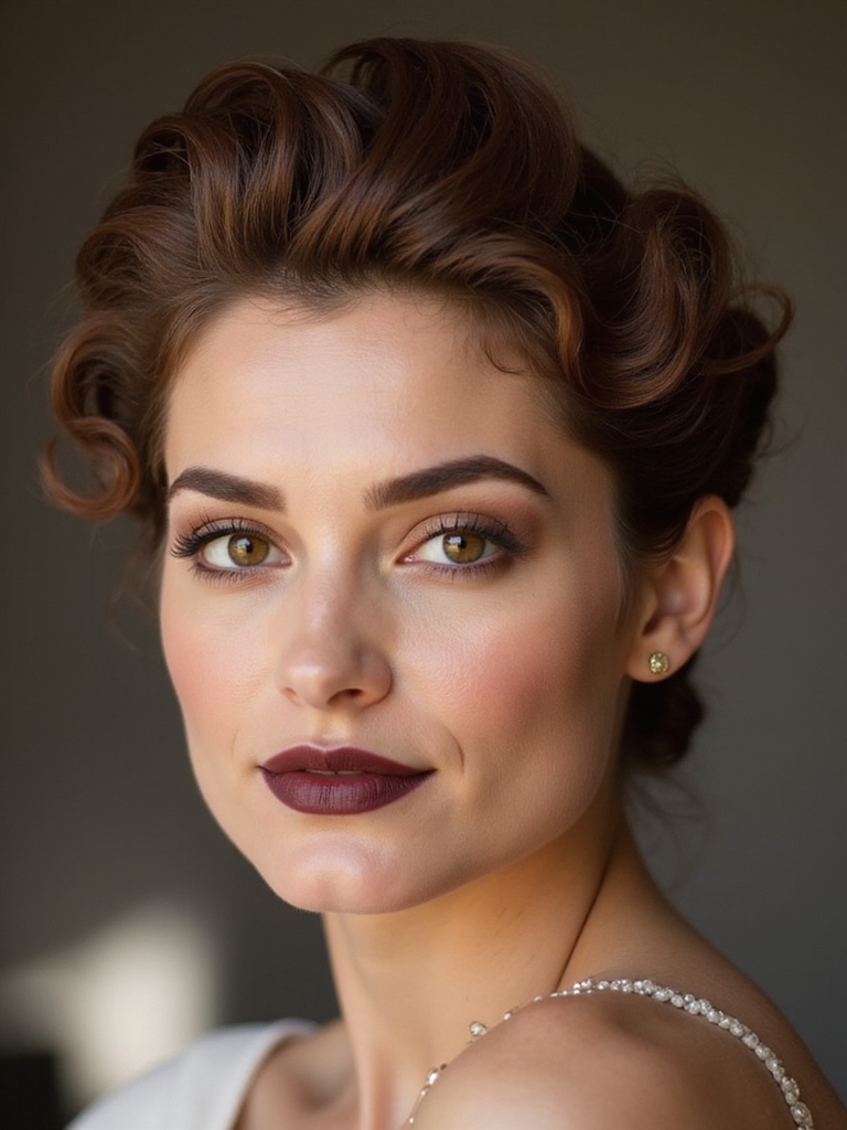 vintage finger waves tutorial